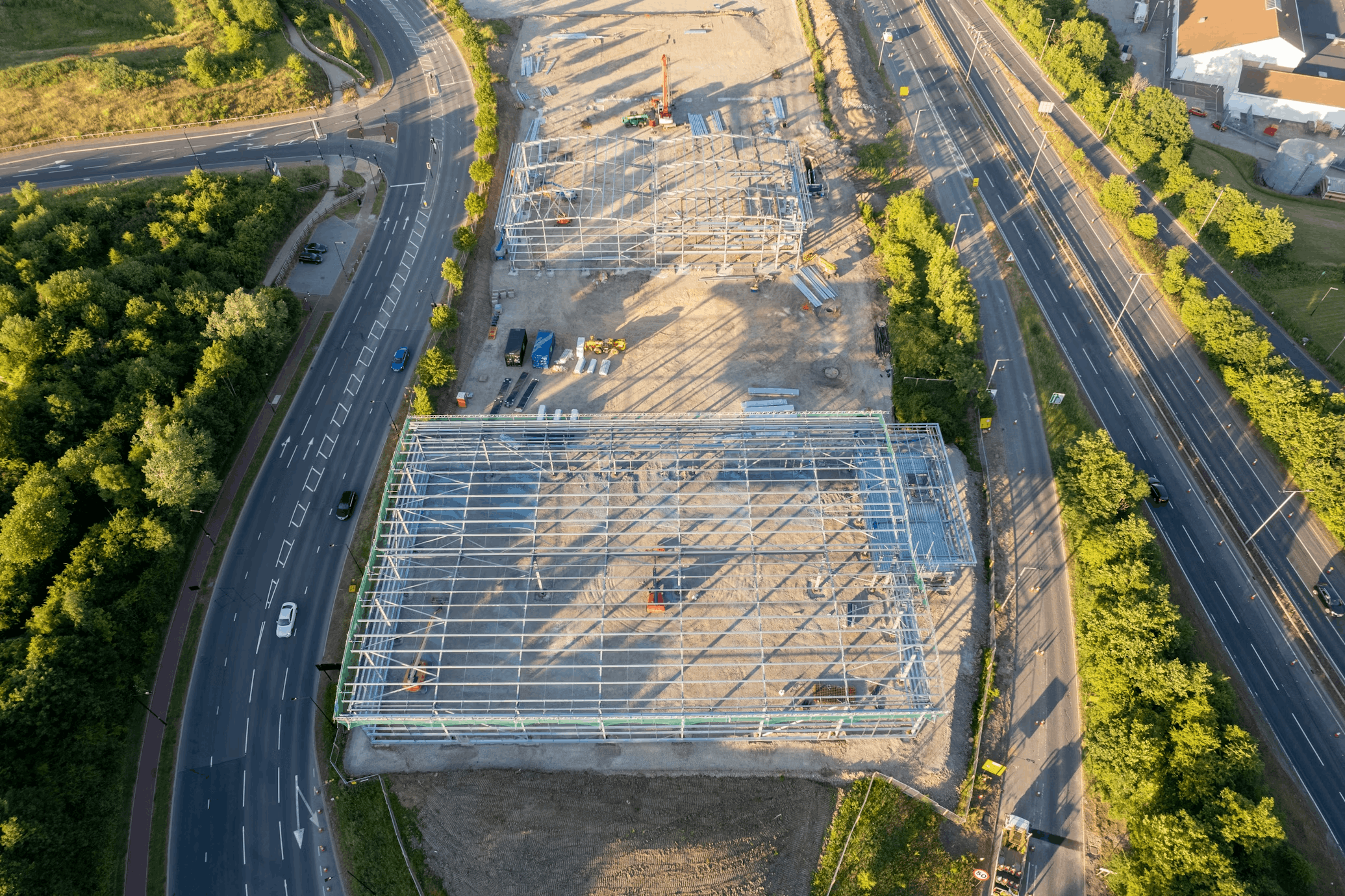 Engineering site background